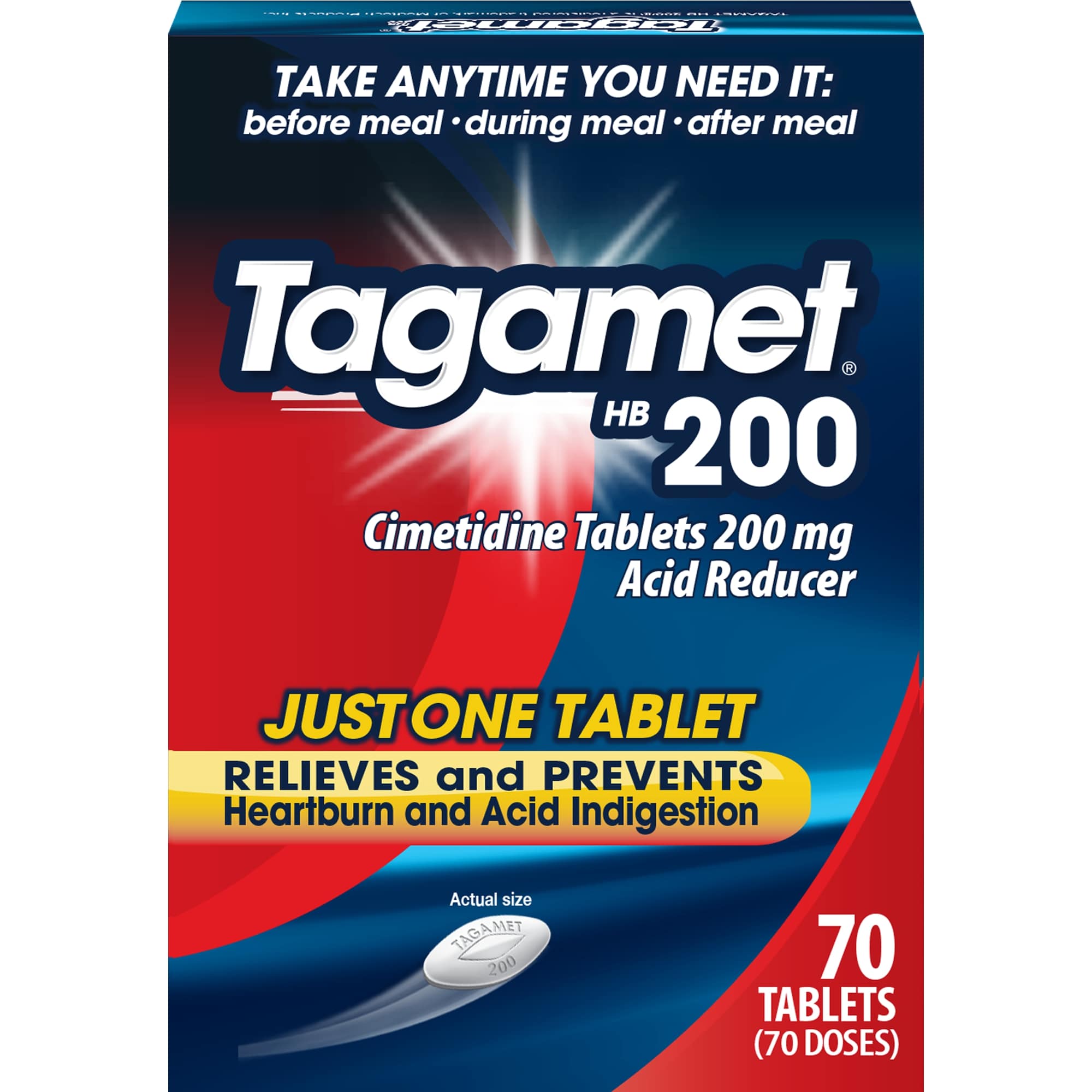 Tagamet HB 200 mg Acid Reducer and Heartburn Relief Tablets