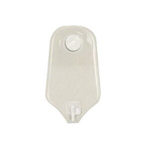 Sur-Fit Natura Urostomy Pouch W/1-Sided COMF Panel & Tap W/Valve TRANS, 10 in. L, 10CT