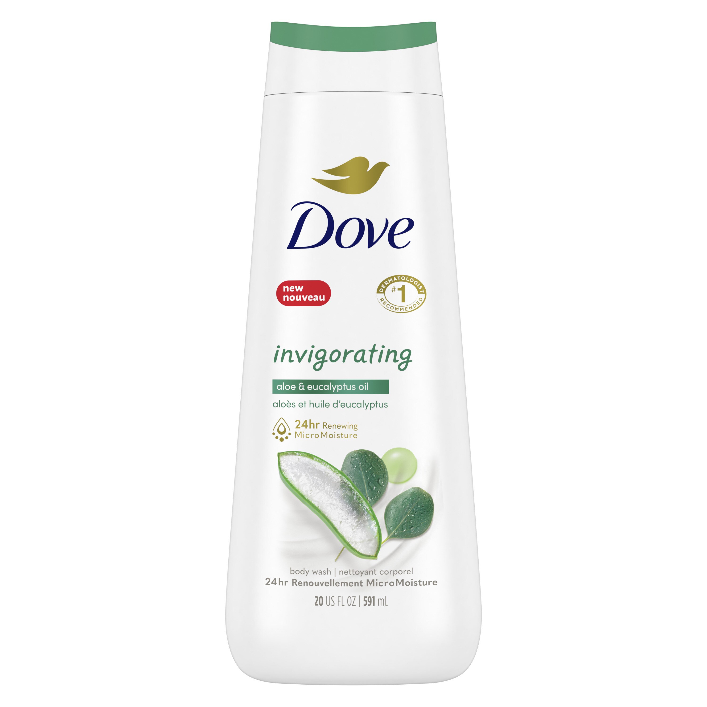 Dove go fresh Pear and Aloe Vera Body Wash, 20 OZ