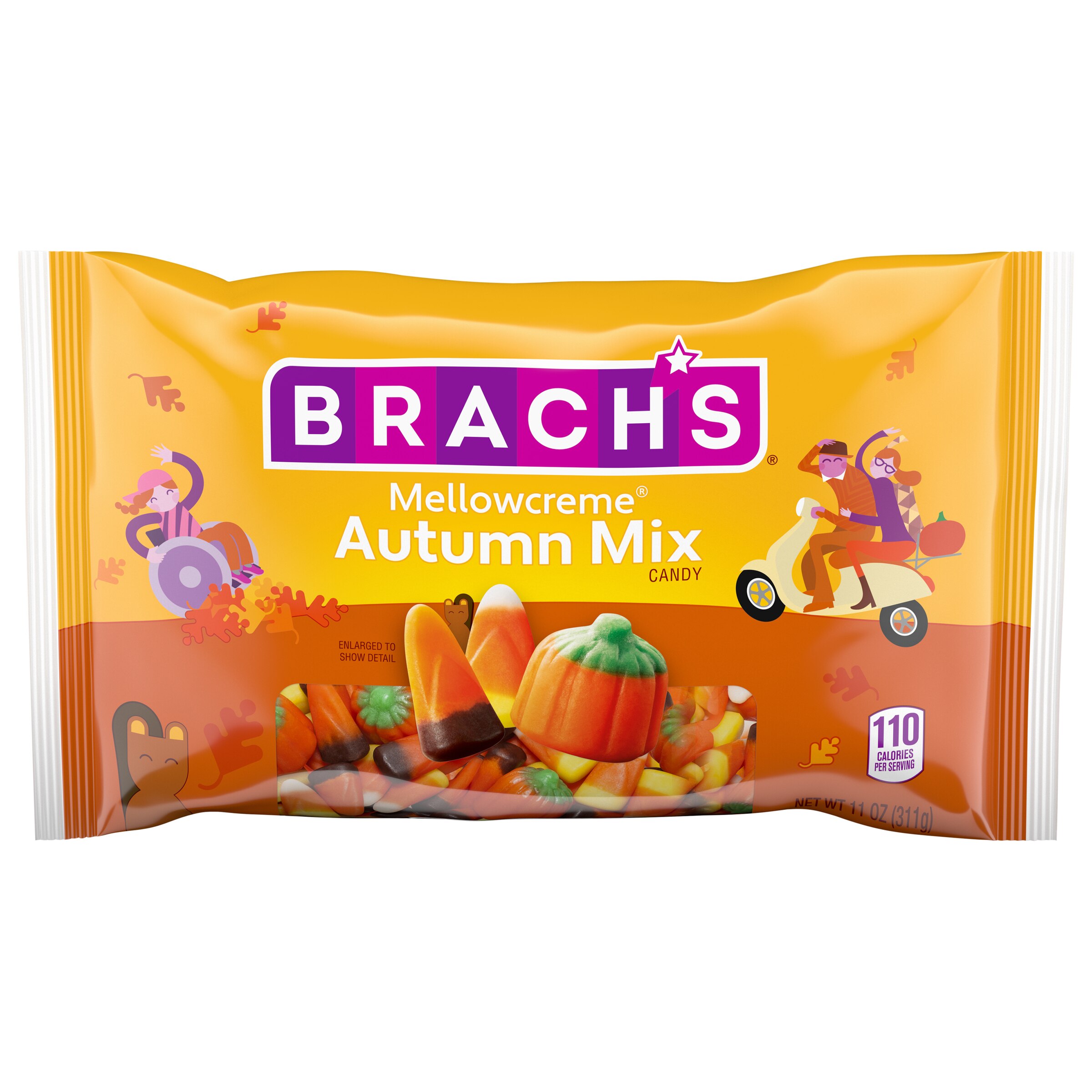 Brach's, Autumn Mix Mellowcremes Bag, 11 oz