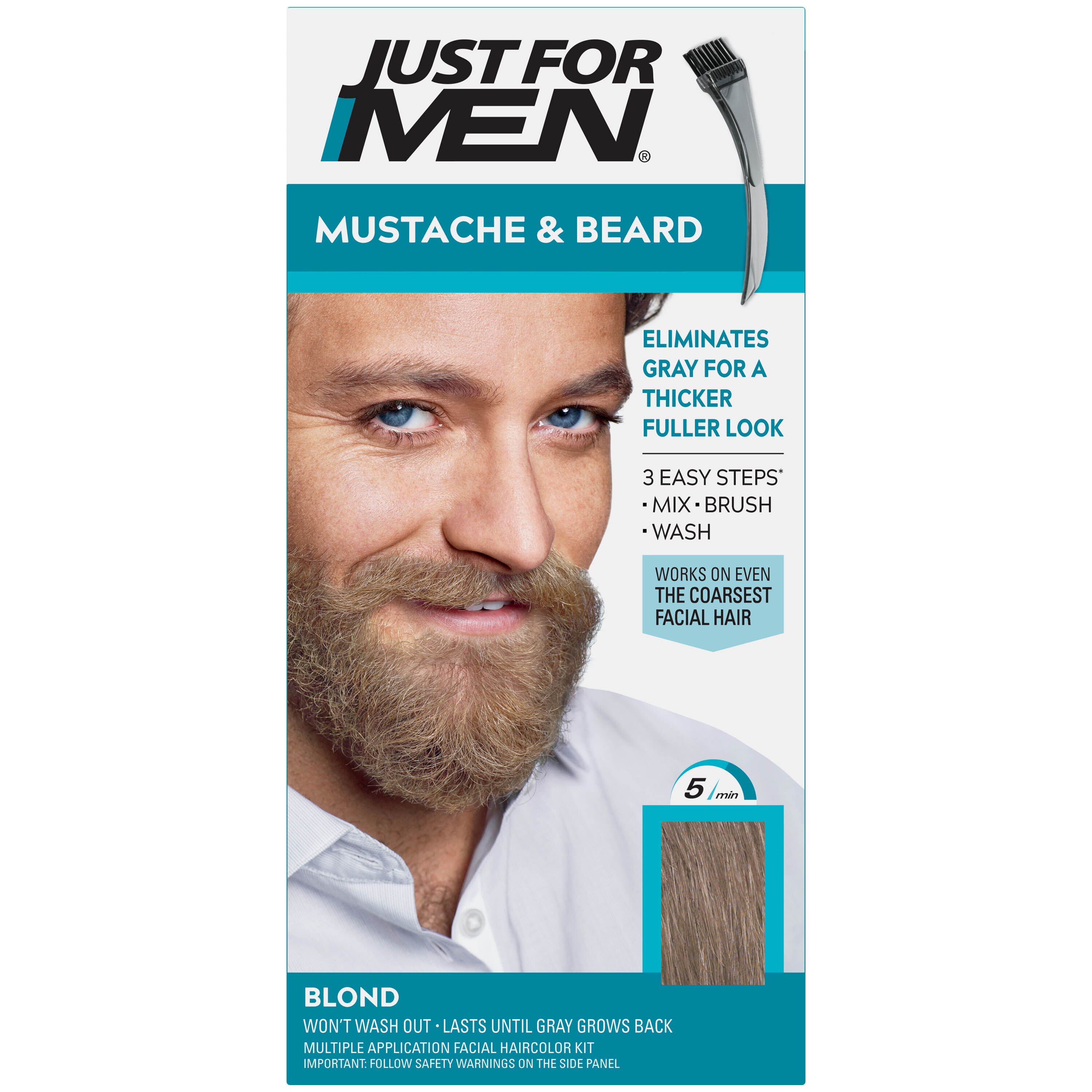 Just For Men Mustache & Beard Coloring