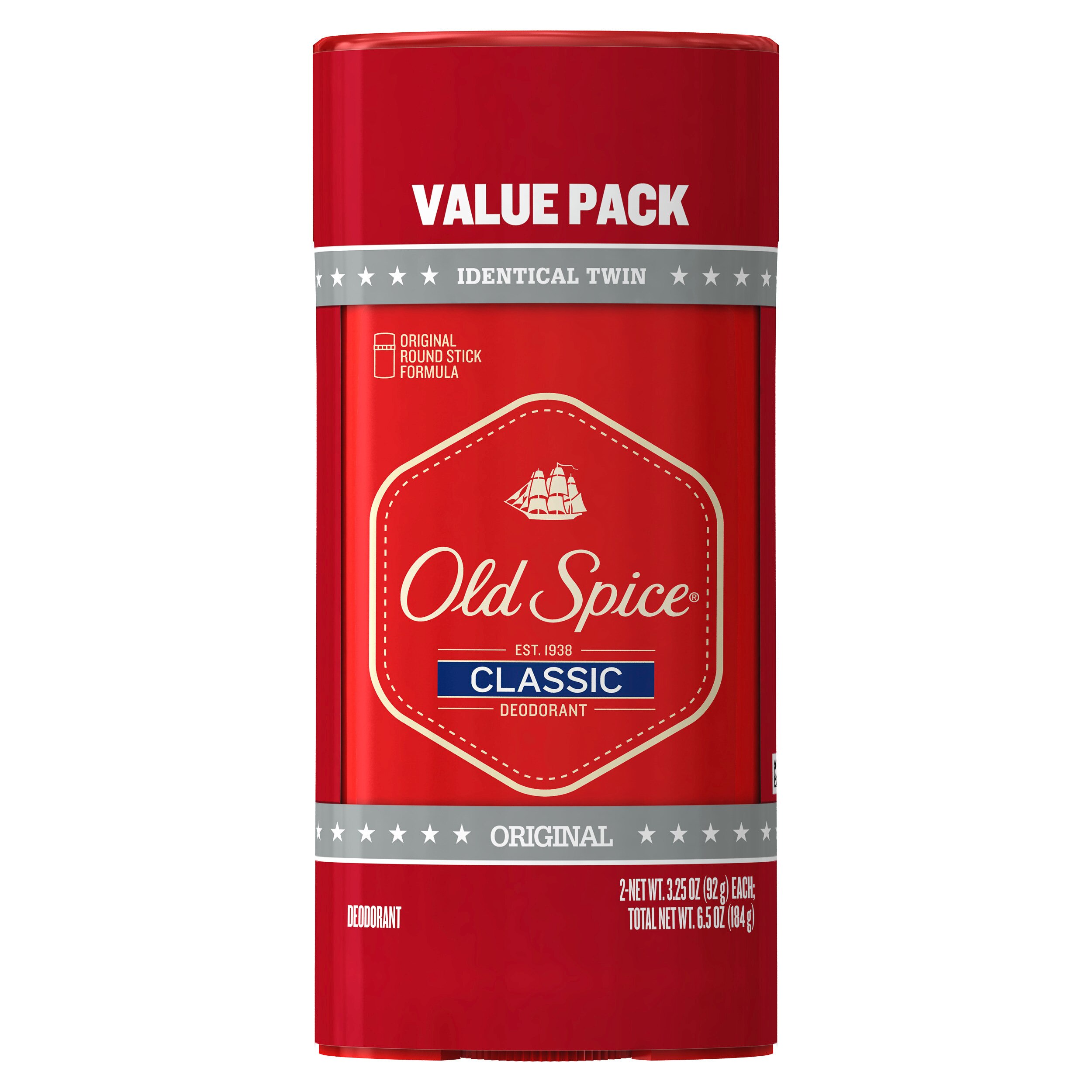 Old Spice Classic 24-Hour Deodorant Stick