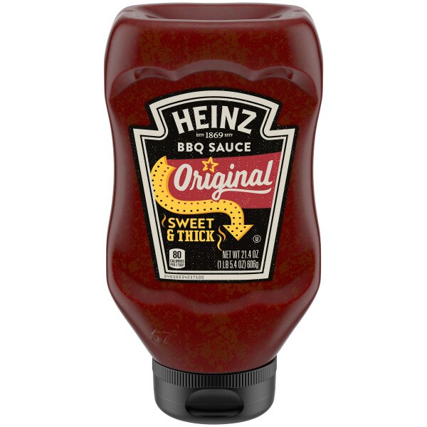 Heinz Original Sweet & Thick BBQ Sauce, 21.4 oz