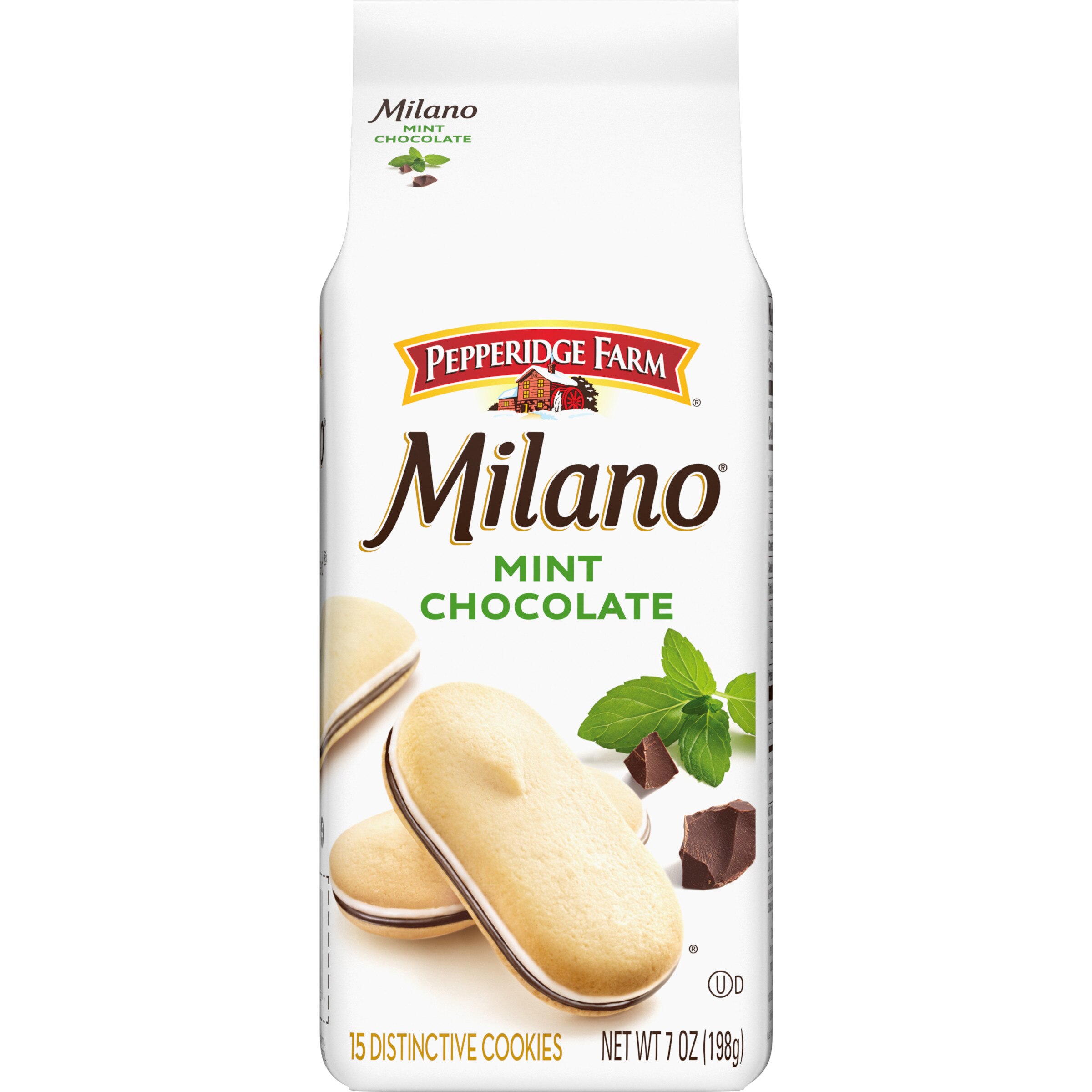 Pepperidge Farm Milano Mint Chocolate Cookies, 7 oz