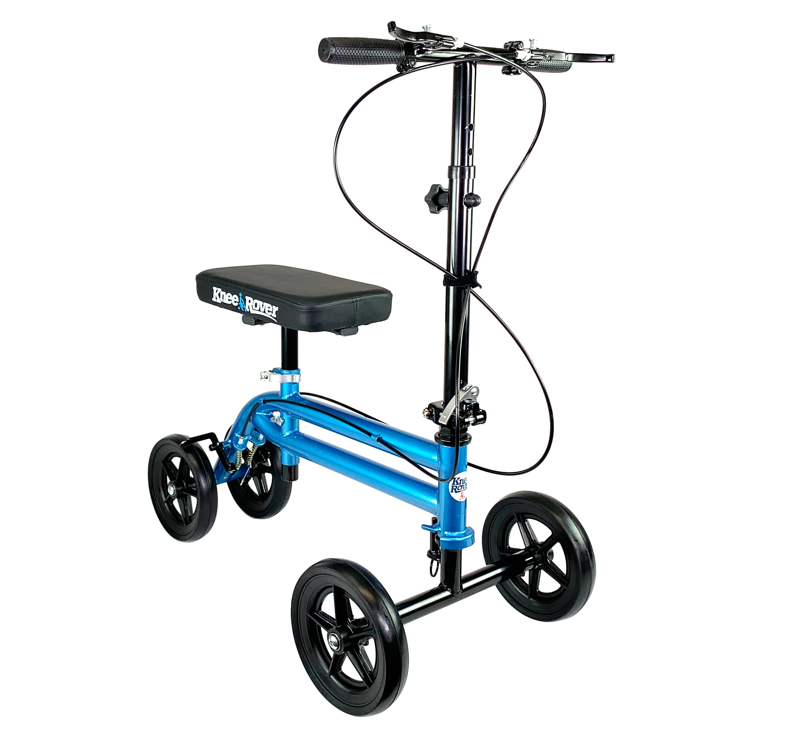 KneeRover Steerable Economy Knee Scooter with Dual Braking System