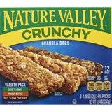 Nature Valley Crunchy Granola Bars, Variety Pack, 6 ct, 8.94 oz, thumbnail image 1 of 7