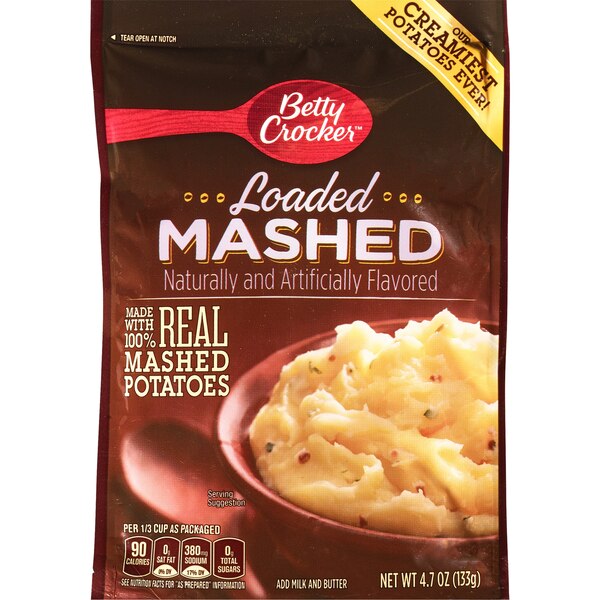 Betty Crocker Loaded Mashed Potato Mix, 4.7 OZ