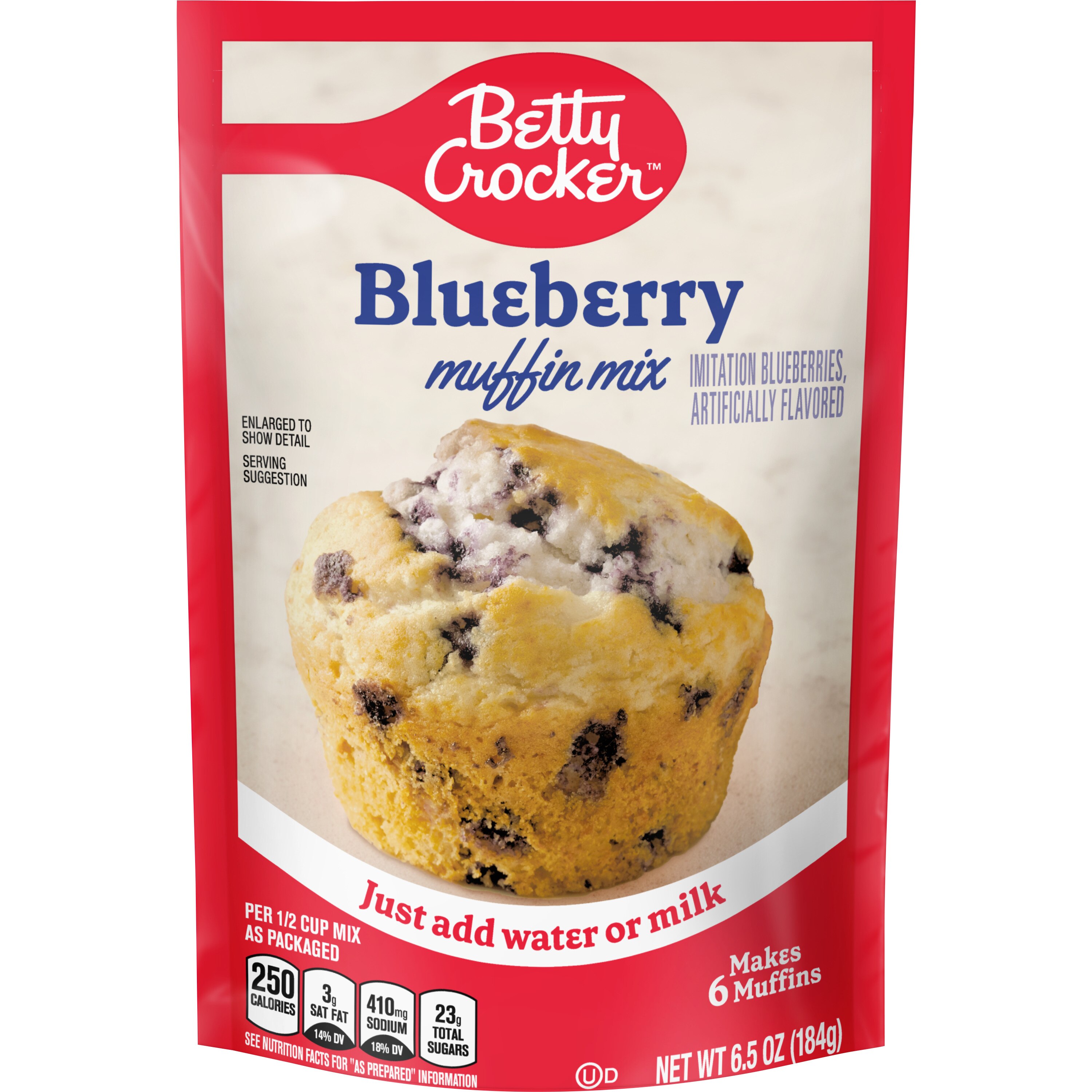 Betty Crocker Blueberry Muffin Mix, 6.5 oz