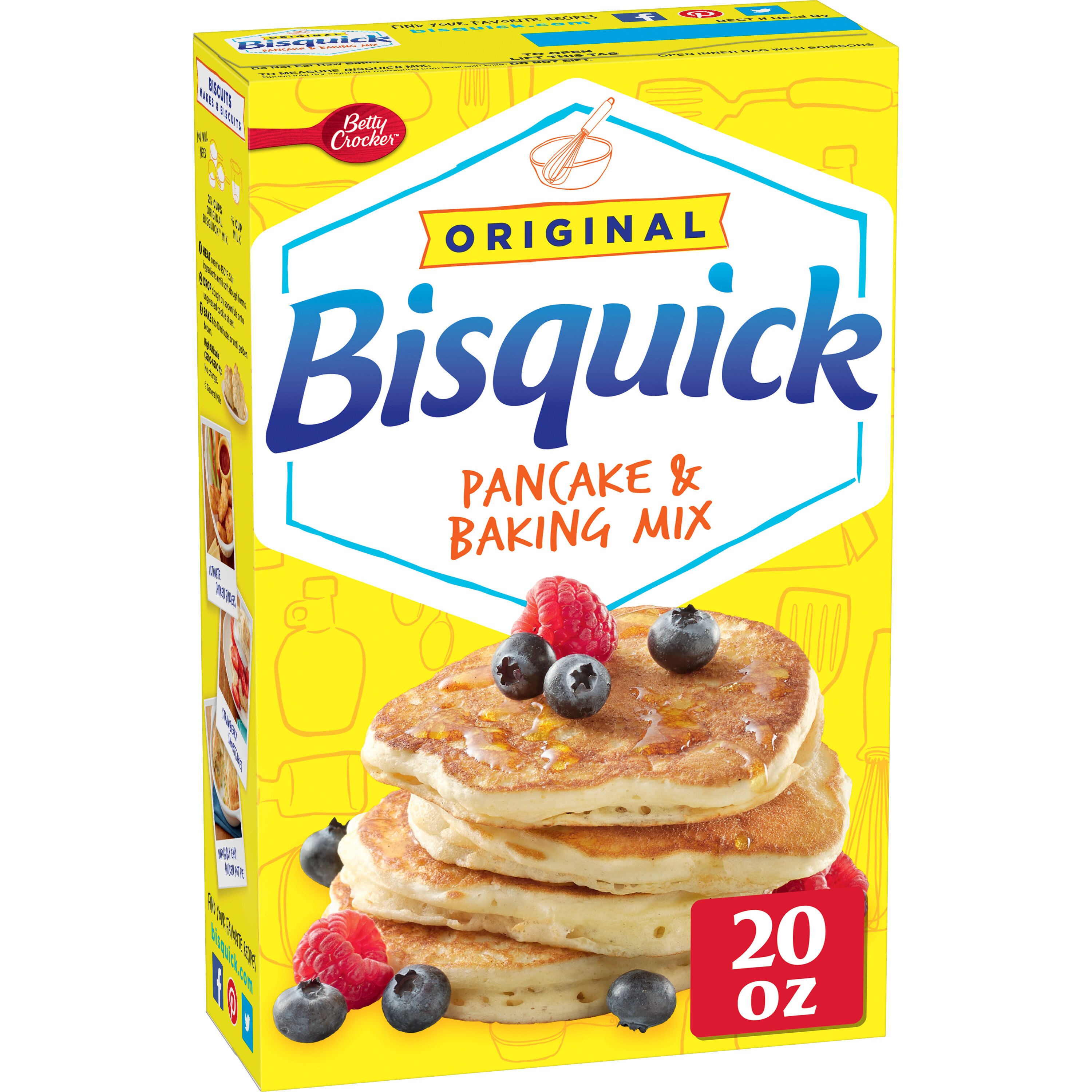 Bisquick Pancake & Baking Mix, Original, 20 oz