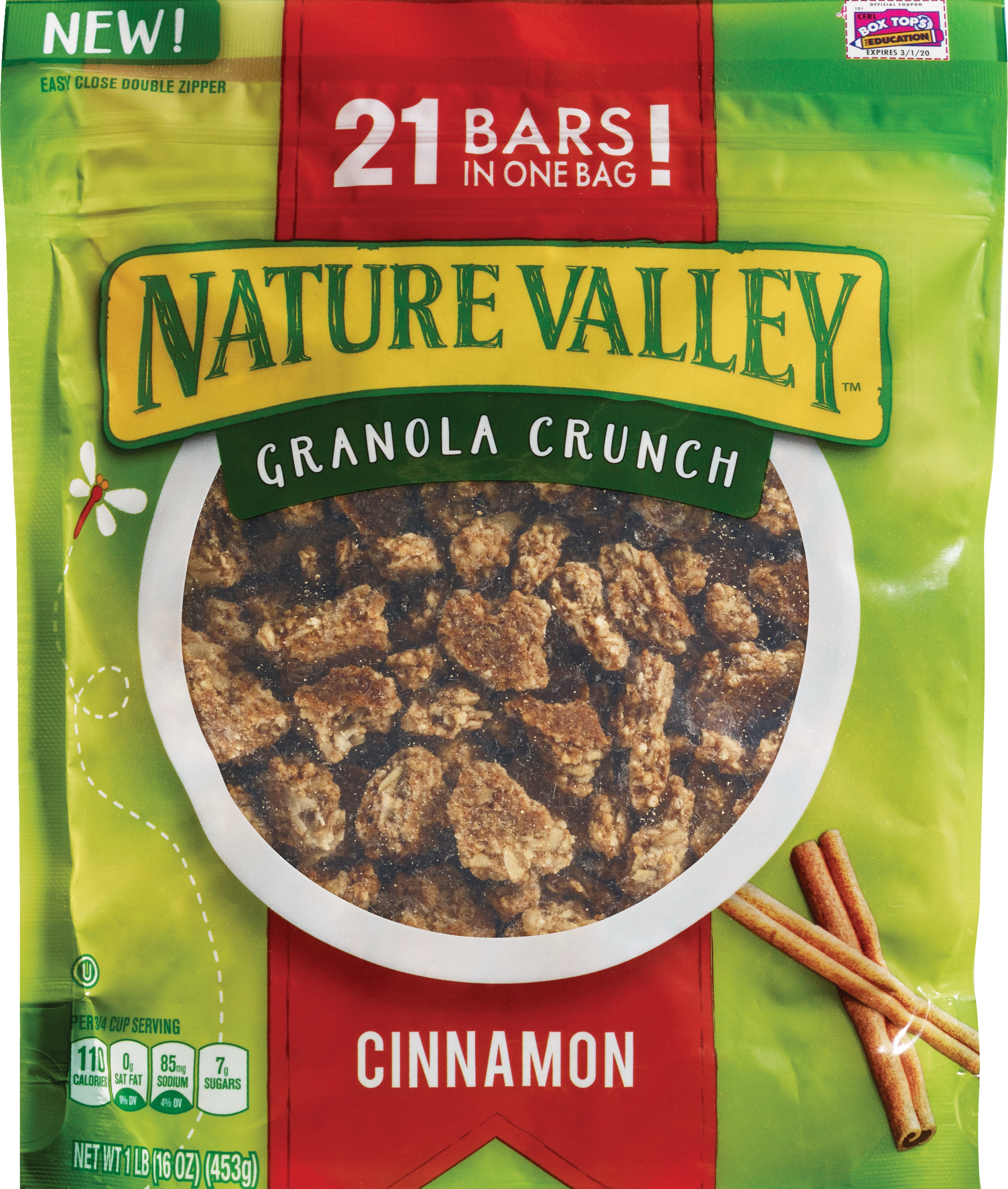 Nature Valley Cinnamon Granola Crunch, 16 OZ