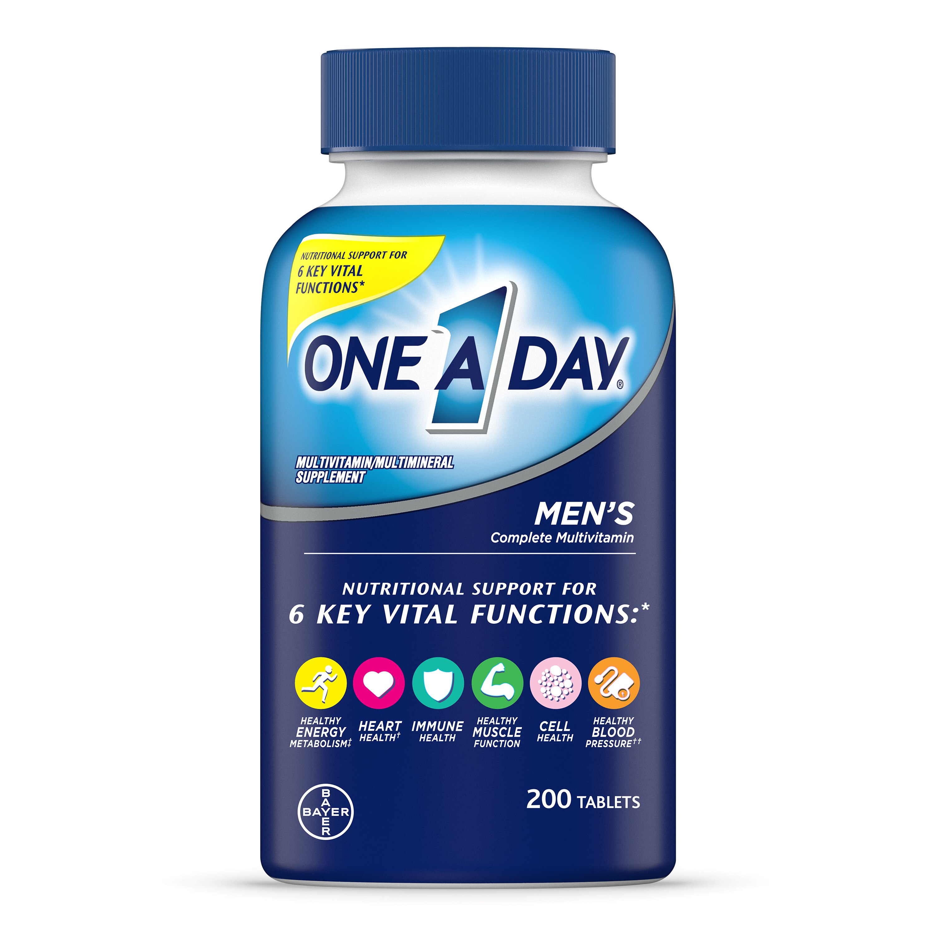 One A Day Men's Multivitamin Tablets, 200 CT