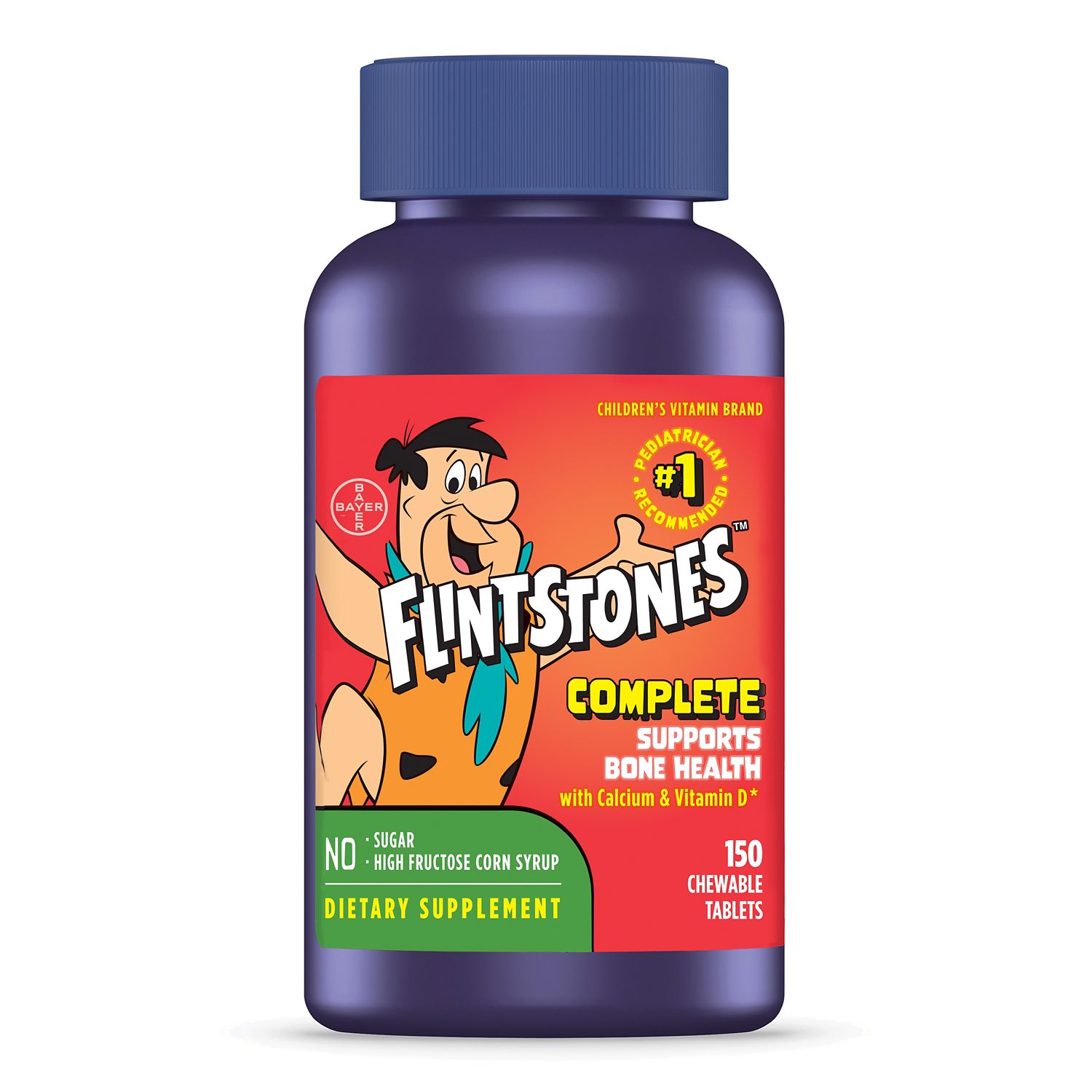 Flintstones Complete Children's Multivitamin Supplement Chewable Tablets