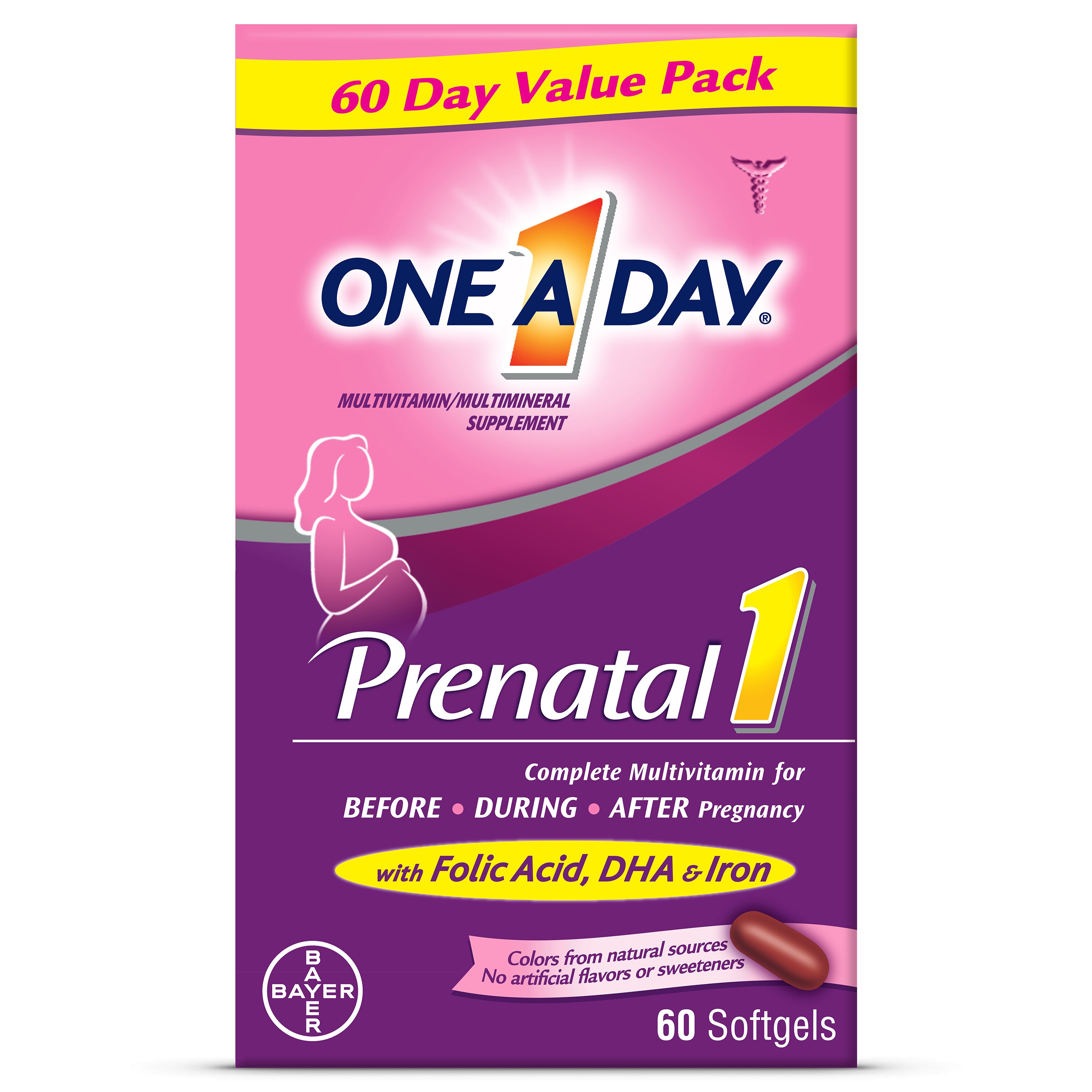 One A Day Prenatal 1 Multivitamin Soft-Gels - 30 CT