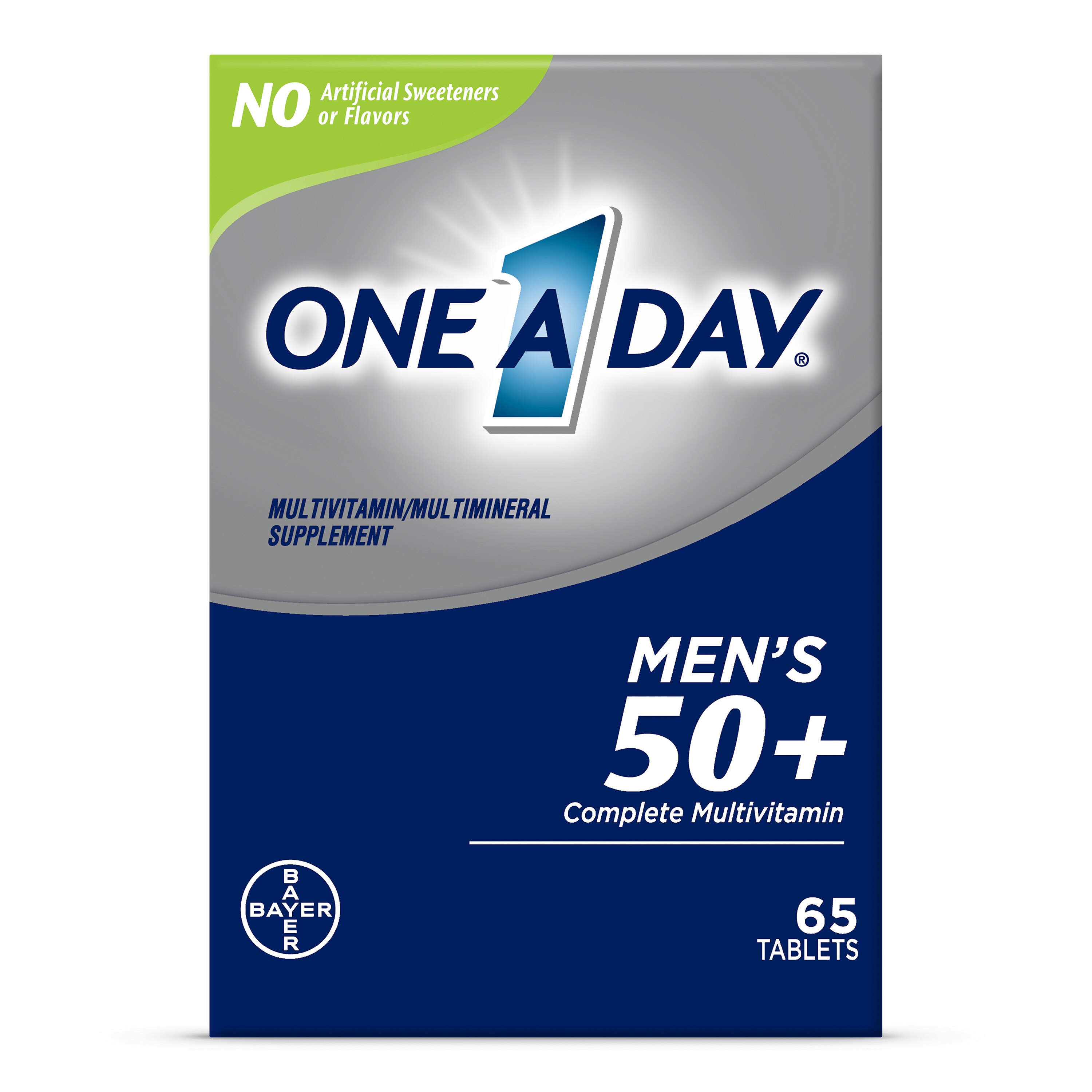 One A Day Men's 50+ Healthy Advantage Multivitamin Tablets