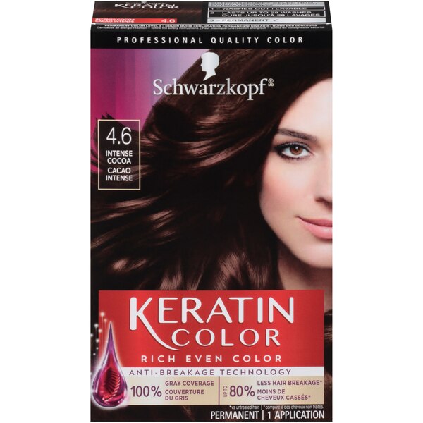 Schwarzkopf Keratin Color Permanent Hair Color Cream