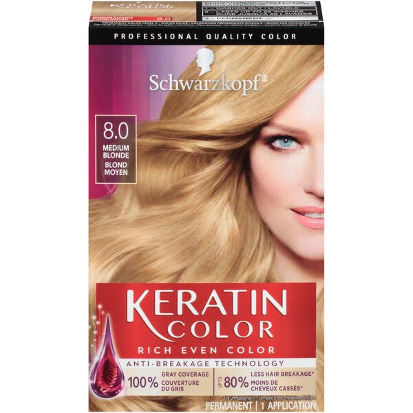 Schwarzkopf Keratin Color Permanent Hair Color Cream