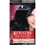 Schwarzkopf Keratin Color Permanent Hair Color Cream, thumbnail image 1 of 7