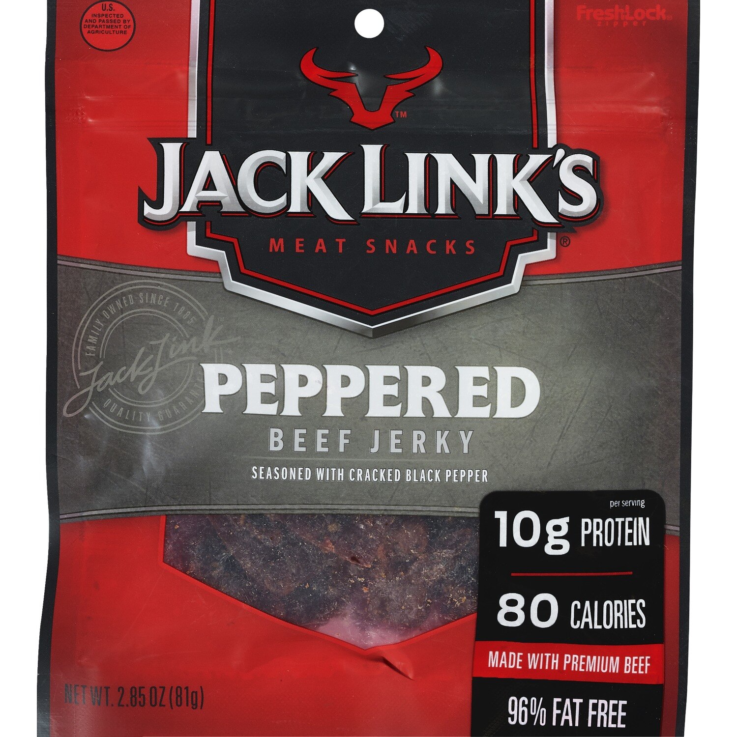 Jack Link's Peppered Beef Jerky 2.85 oz