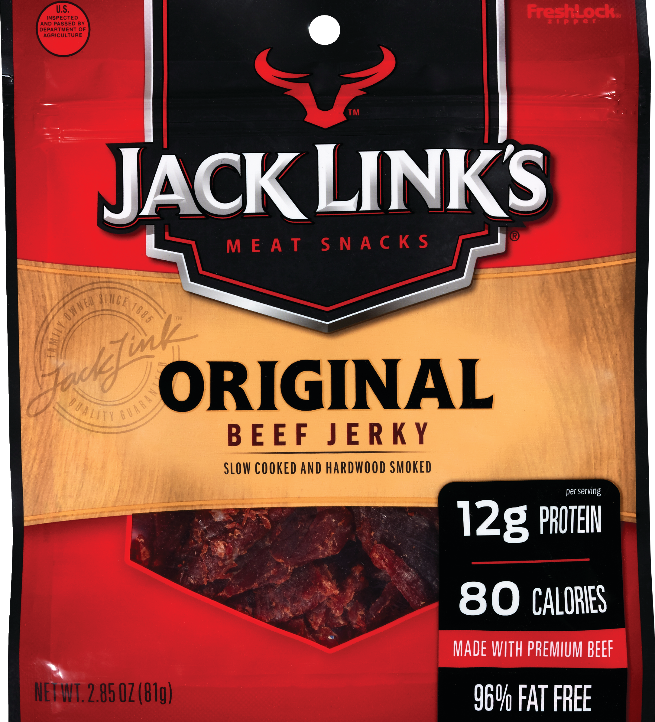 Jack Link's Peppered Beef Jerky 2.85 oz