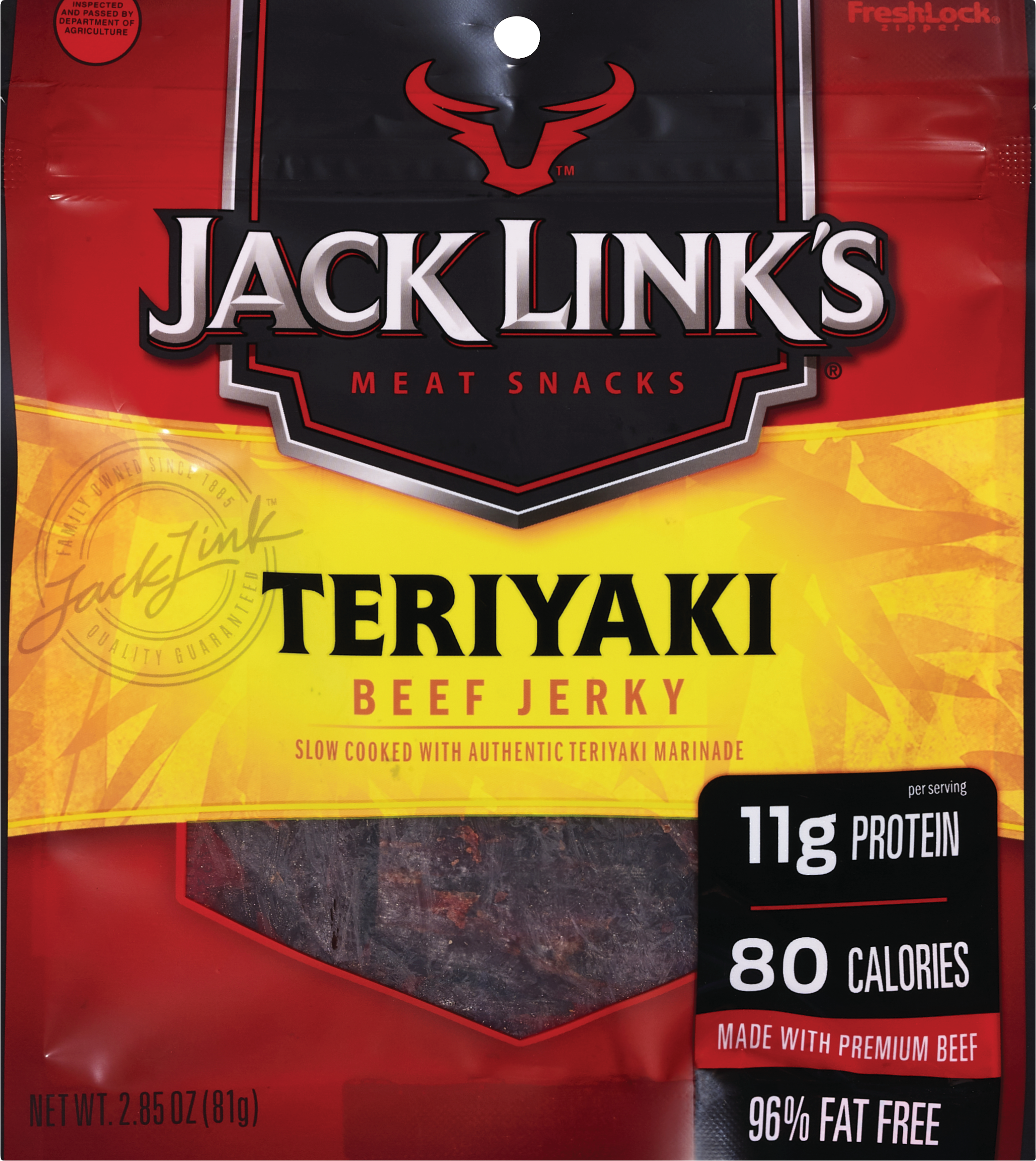 Jack Link's Teriyaki Beef Jerky 2.85 oz