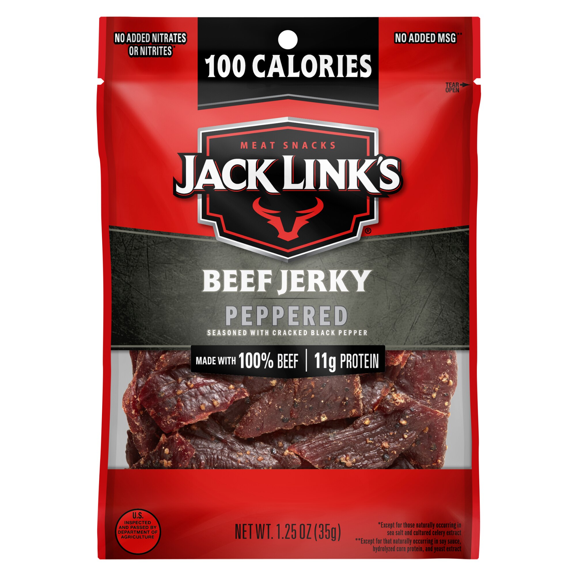 Jack Link's Peppered Beef Jerky, 1.25 oz