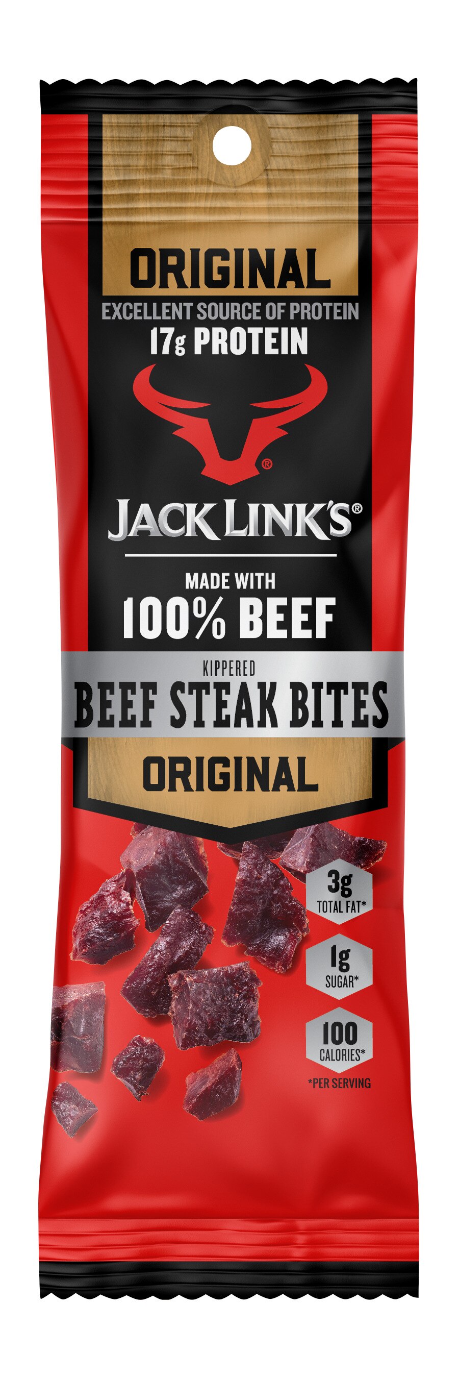 Jack Link's Original Beef Steak Bites, 1.5 OZ