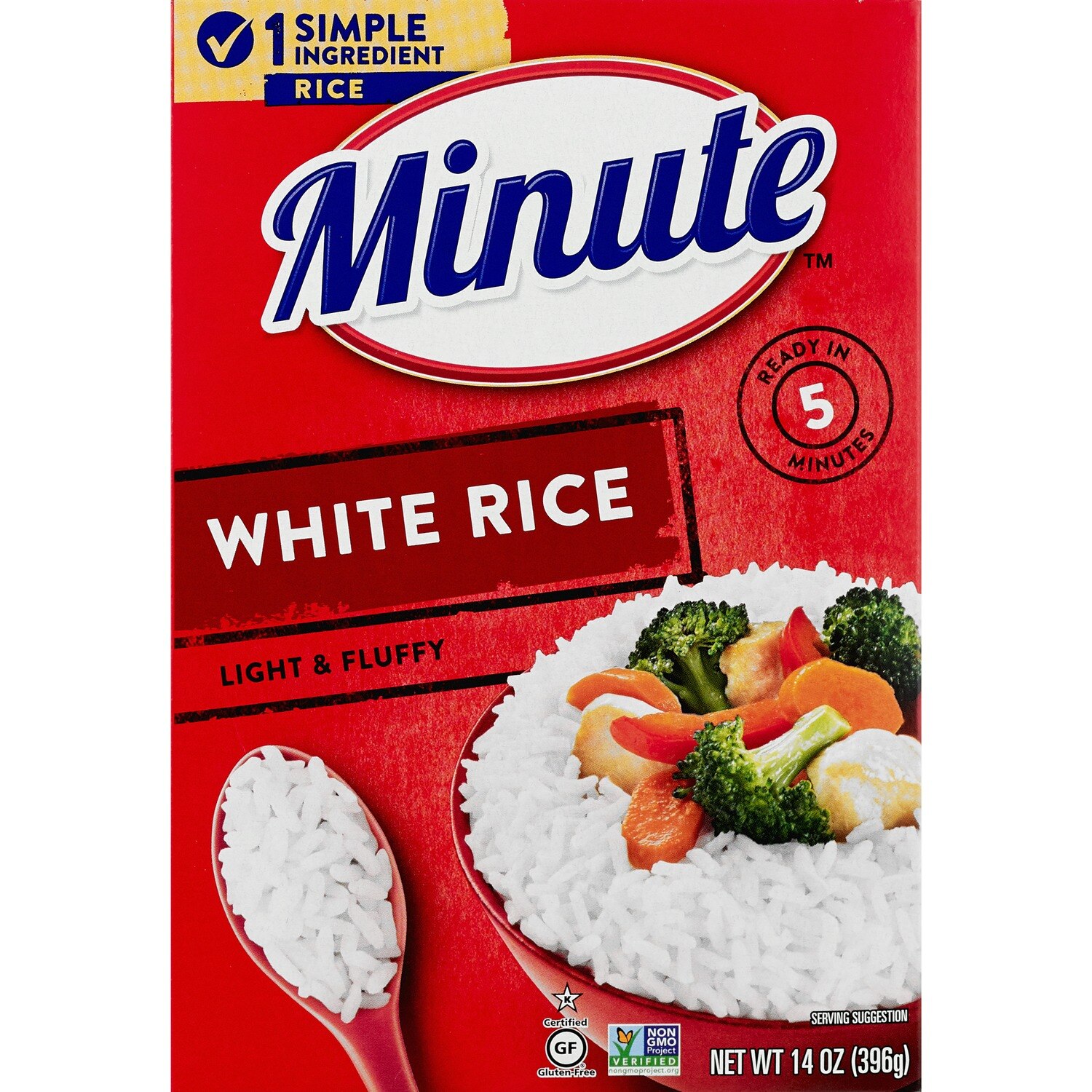 Minute Enriched Long Grain Instant White Rice, 14 oz