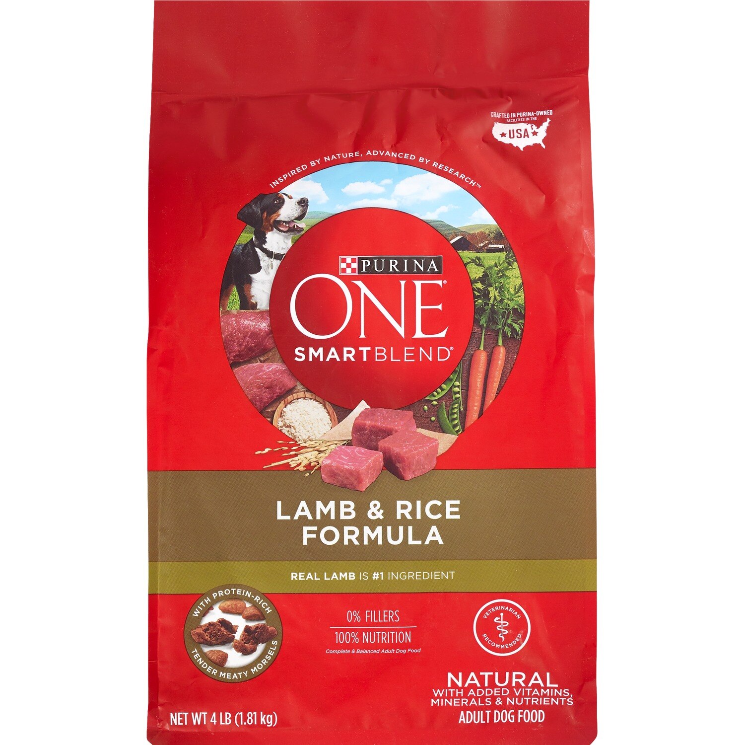 Purina ONE SmartBlend Lamb & Rice Formula Dry Dog Food