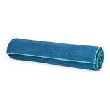 Gaiam Stay-Put Yoga Mat Towel, Lake, thumbnail image 1 of 5