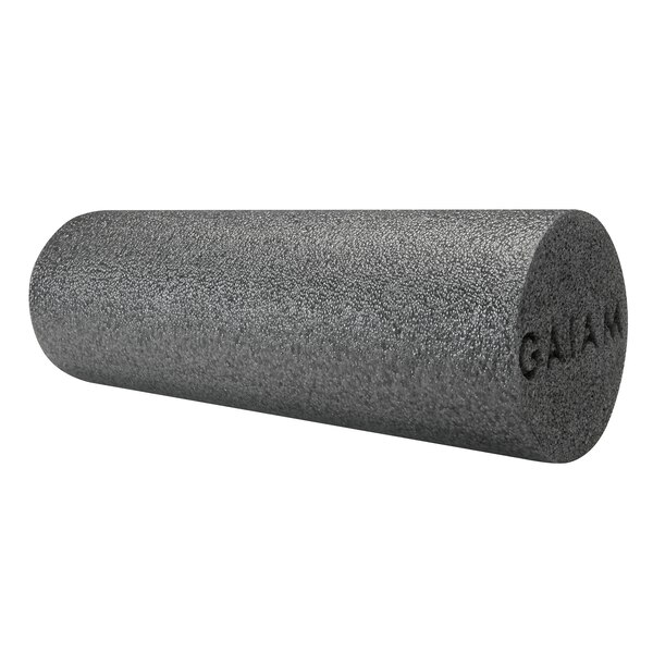 Gaiam Restore Muscle Therapy Foam Roller, 18in Grey