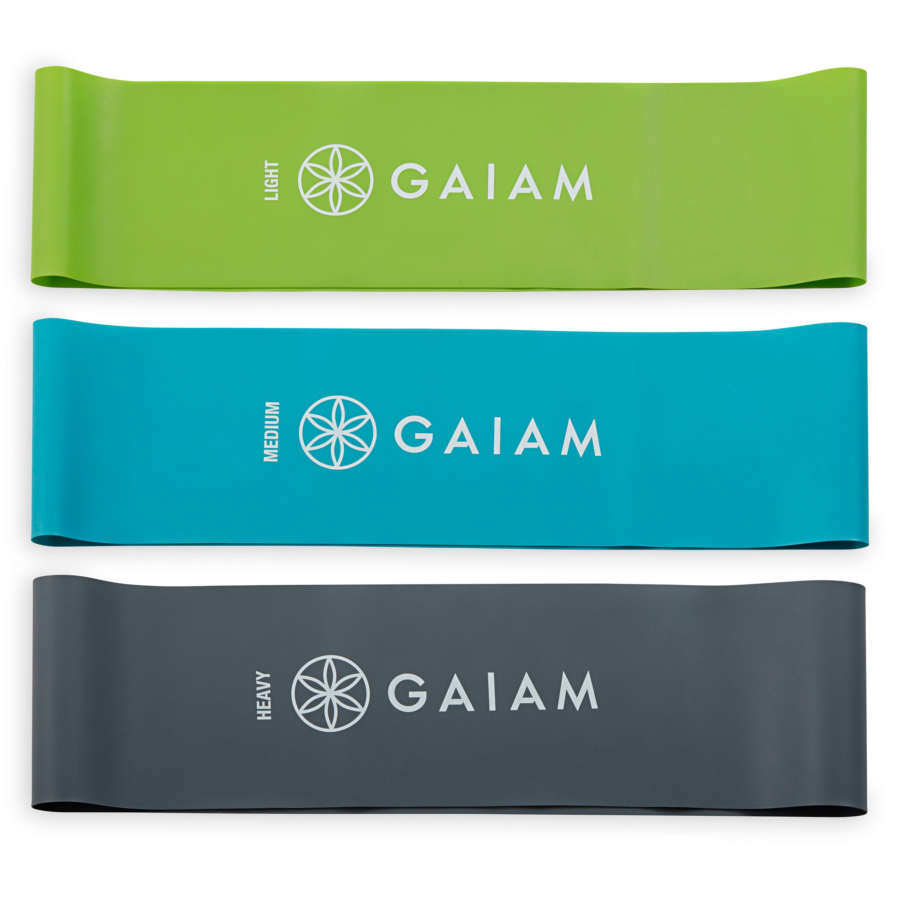 Gaiam Restore Standard Loop Band, 3-Pack