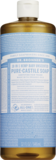 Dr. Bronner's Magic Soaps Unscented Baby-Mild Pure-Castile Liquid Soap, thumbnail image 1 of 4