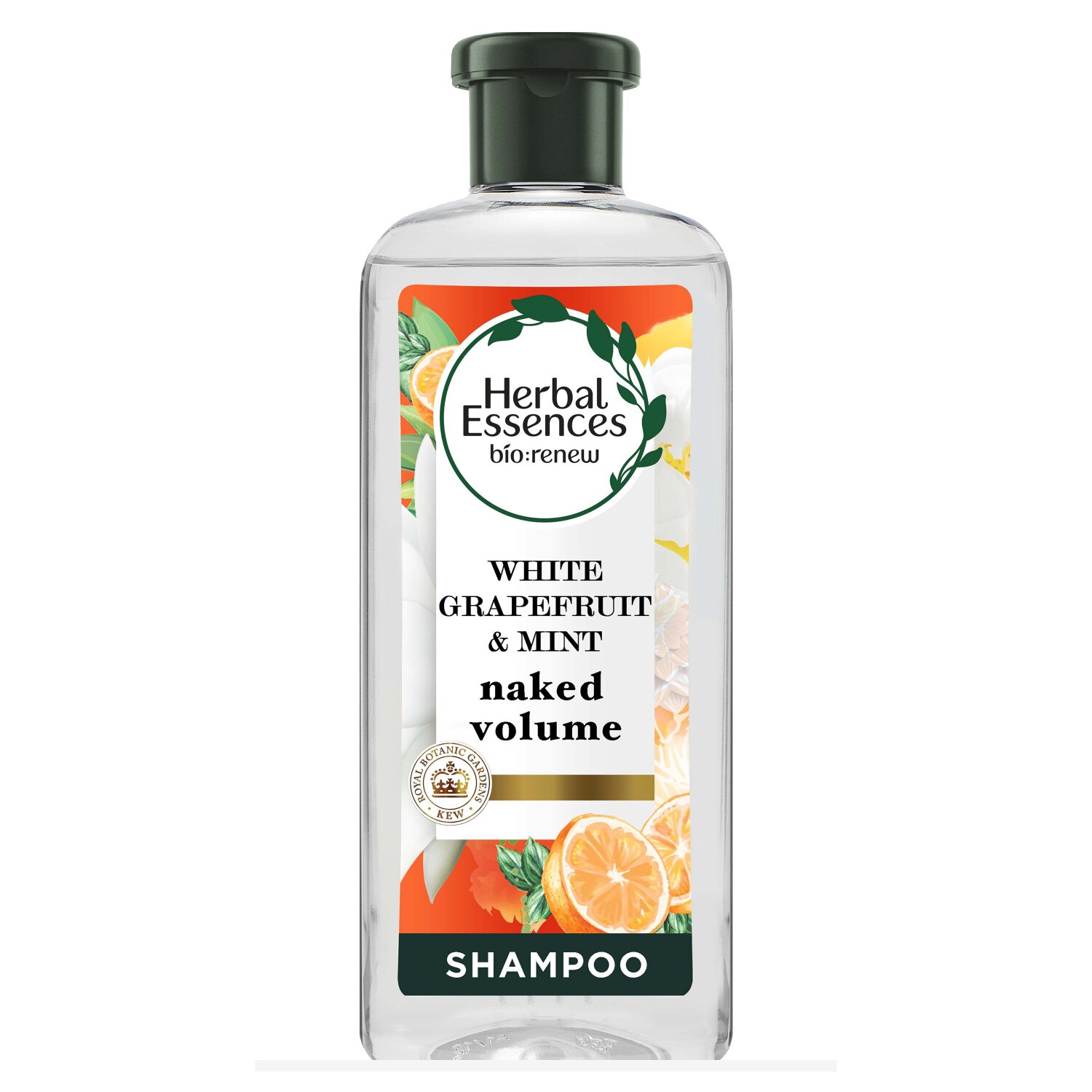 Herbal Essences bio:renew White Grapefruit & Mosa Mint Naked Volume Shampoo, 13.5 OZ