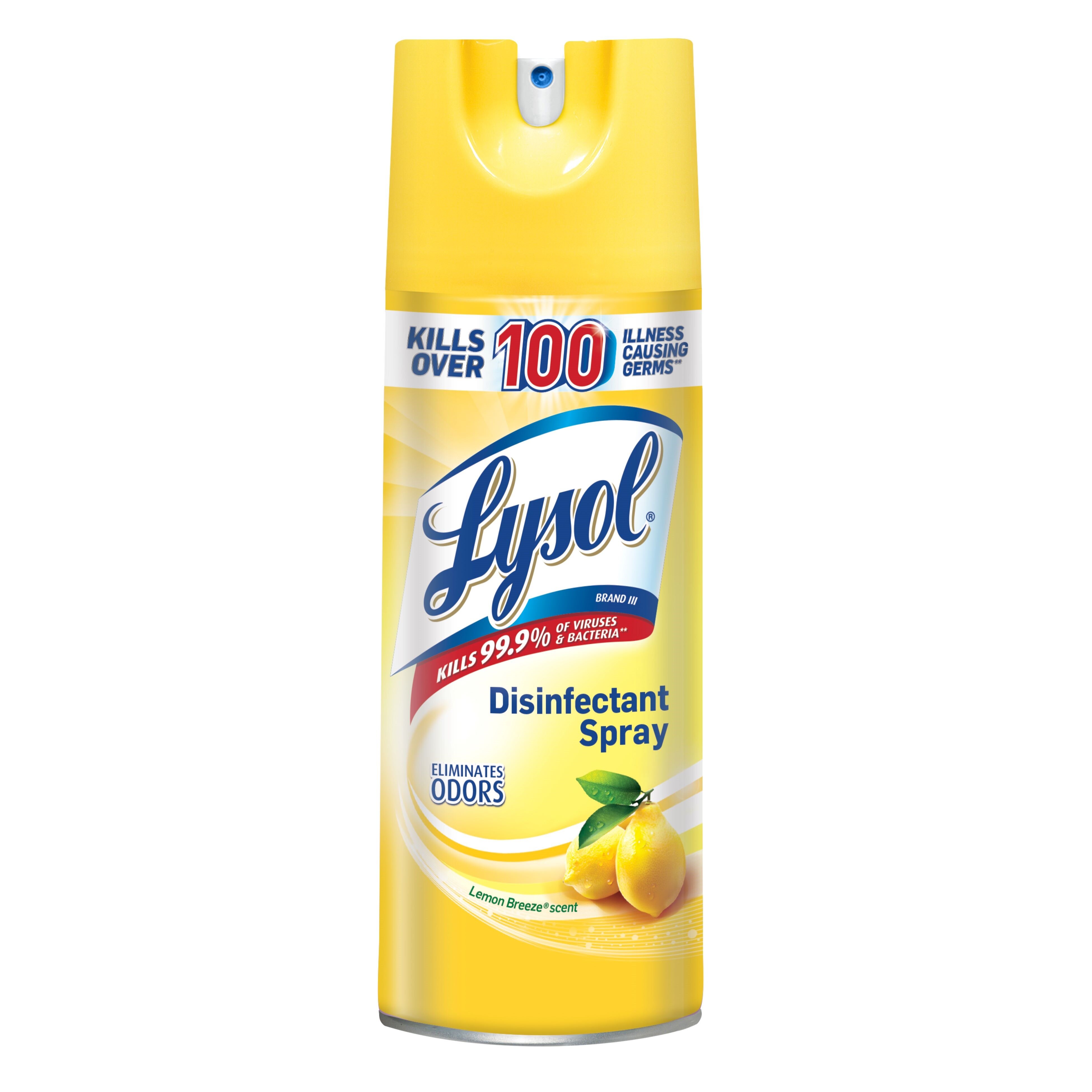 Lysol Disinfectant Spray, Lemon Breeze, 12.5 oz