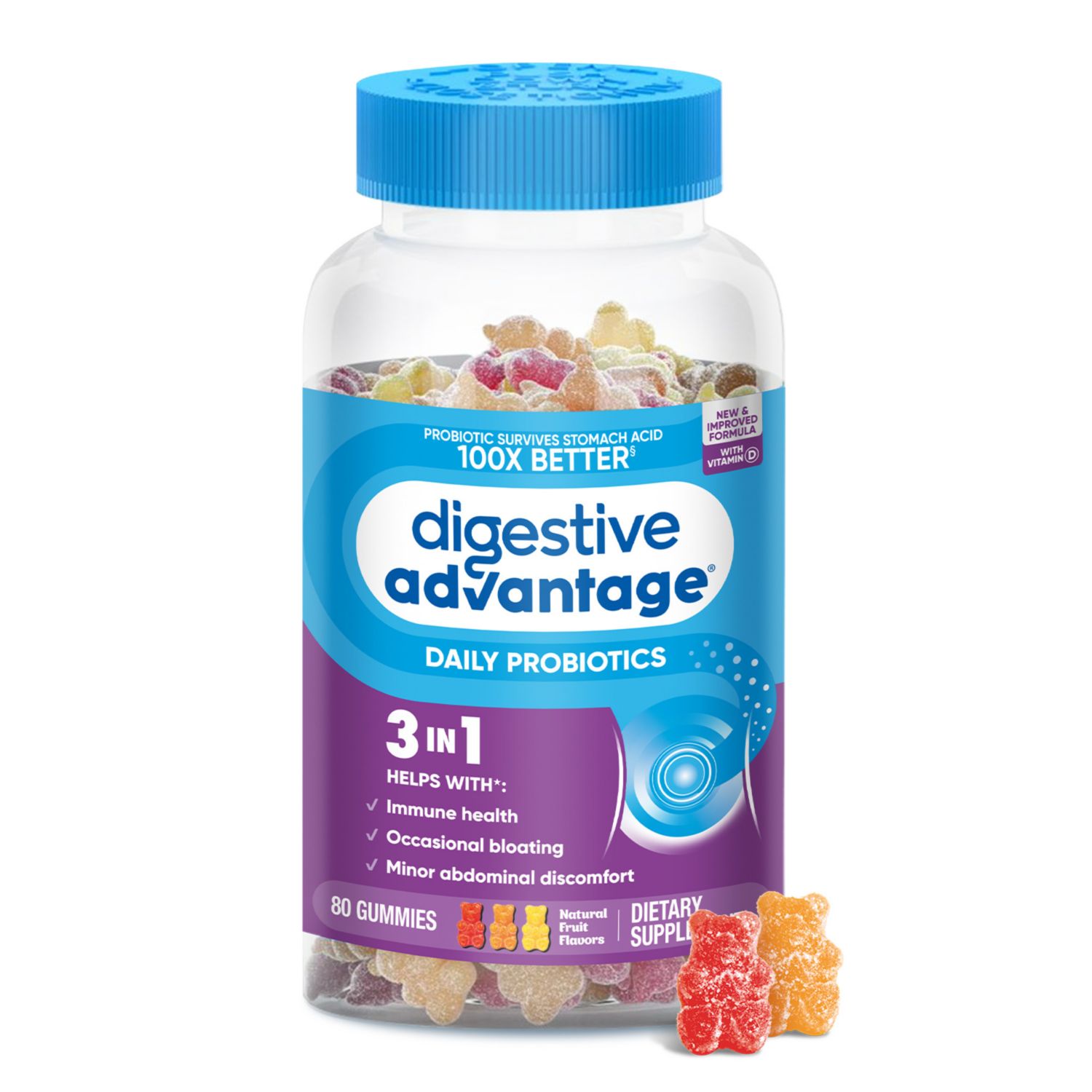 Digestive Advantage Daily Probiotic Gummies