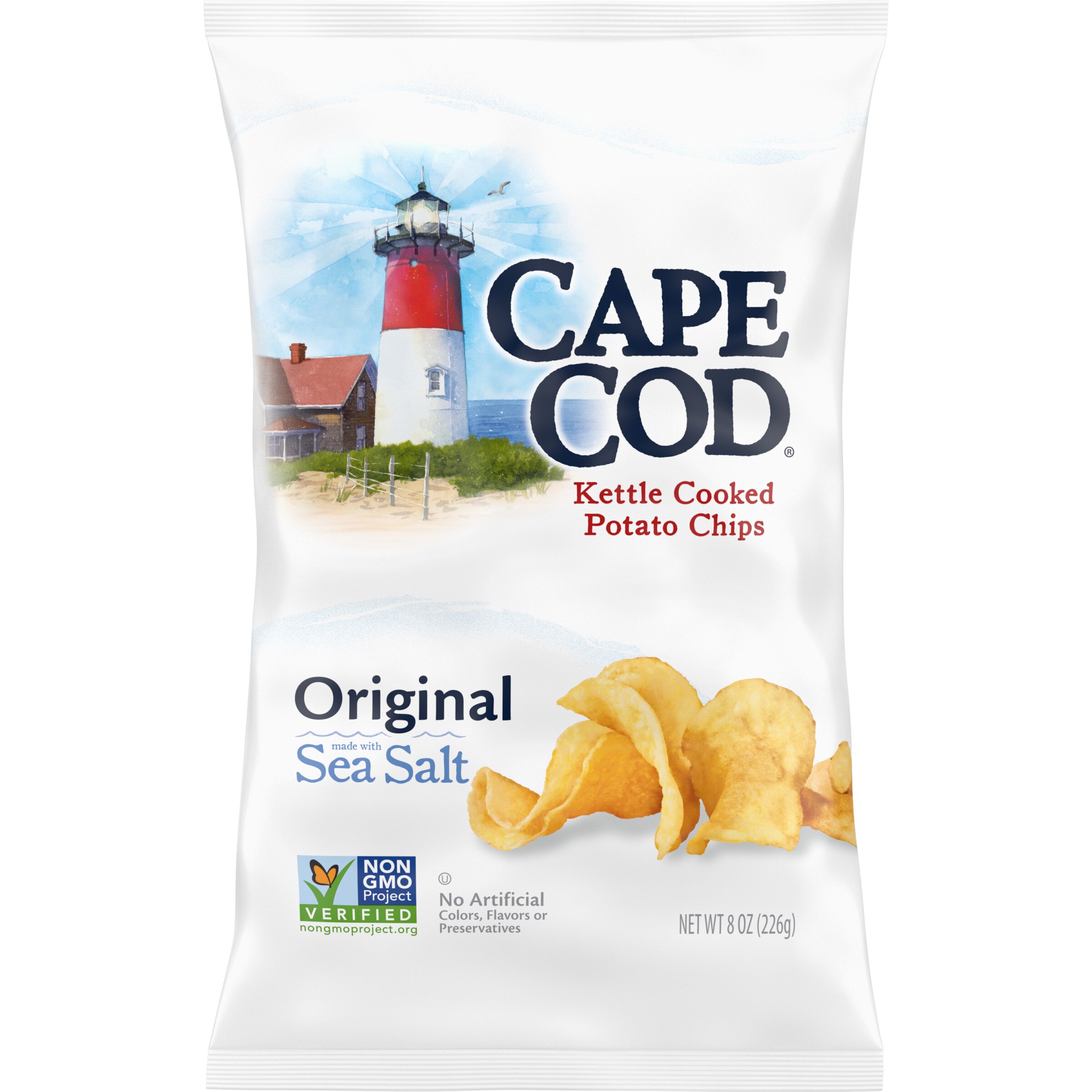 Cape Cod Original Kettle Cooked Potato Chips, 8 oz