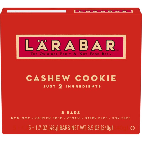 Larabar Bars, Cashew Cookie, 5 ct