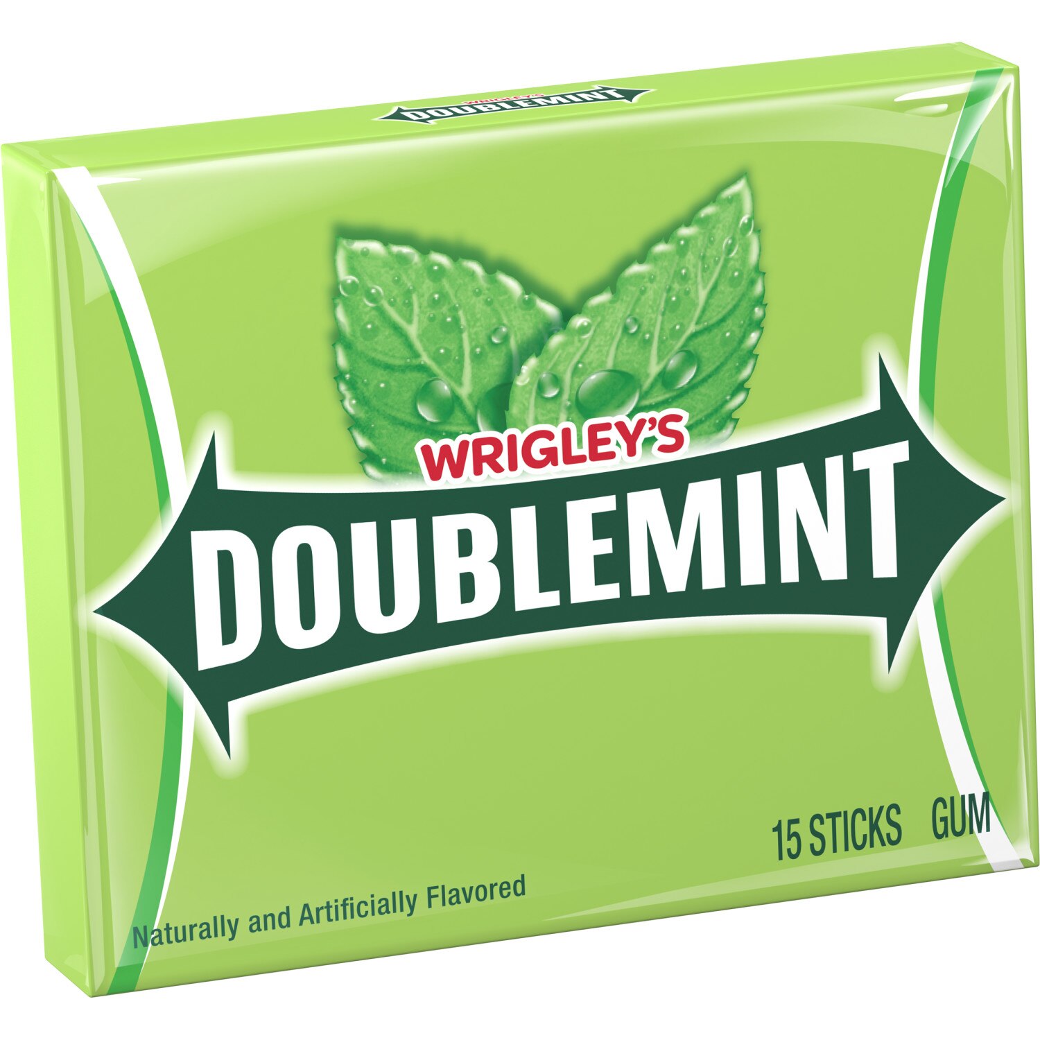 Wrigley's Doublemint Chewing Gum, Single Pack, 15 ct