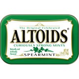 ALTOIDS Spearmint Sugar Free Breath Mints, Single Pack, 1.76 oz, thumbnail image 1 of 3