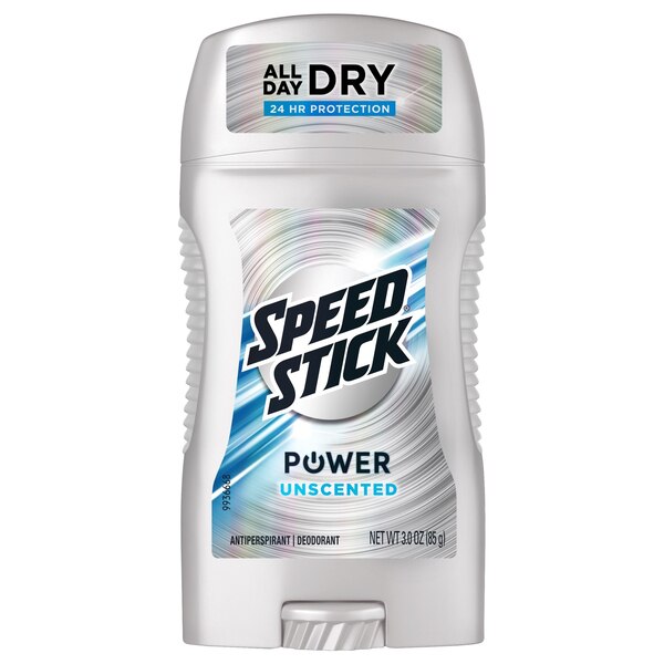 Speed Stick All Day Antiperspirant & Deodorant Stick, Unscented, 3 OZ