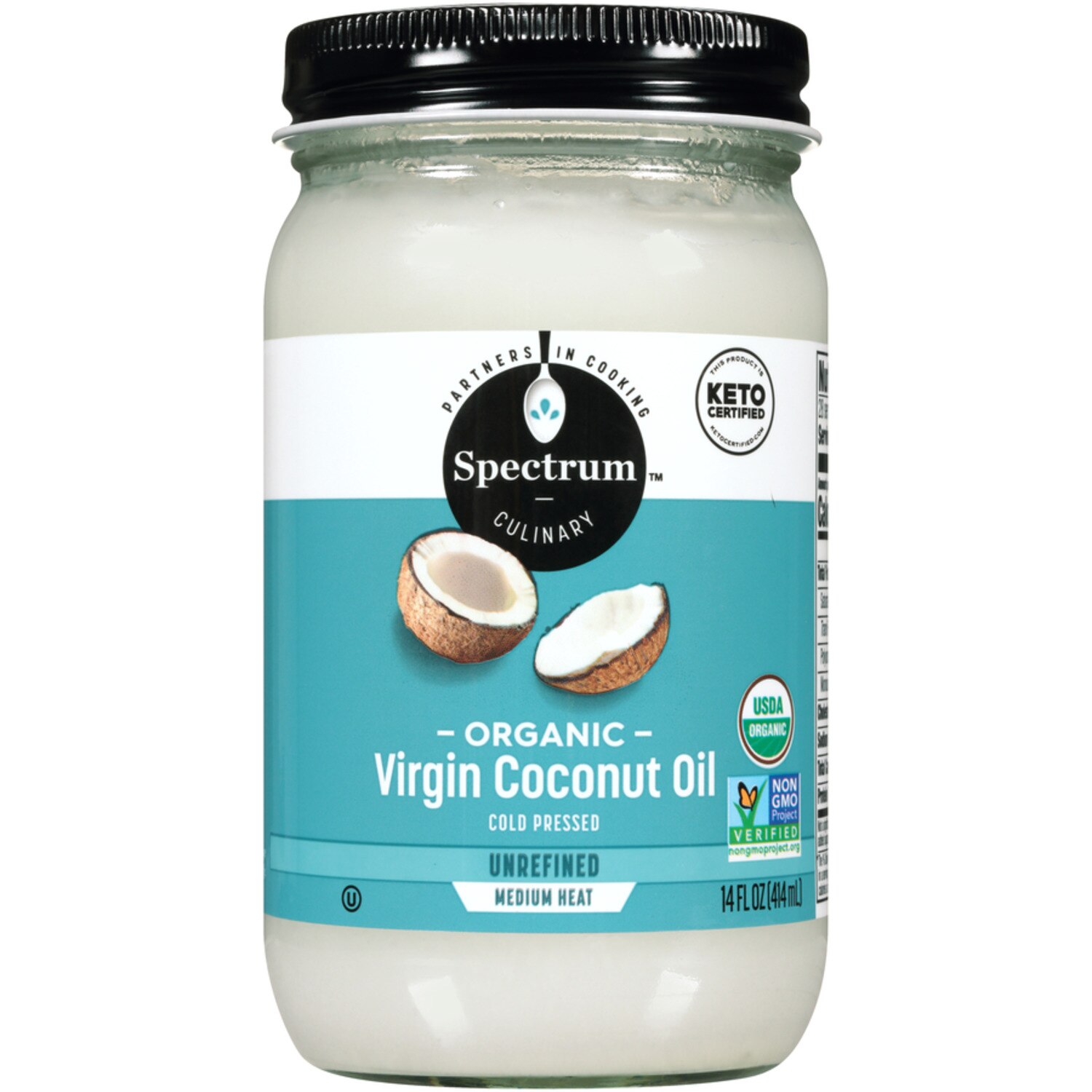 Spectrum Organic Virgin Coconut Oil, 14 OZ