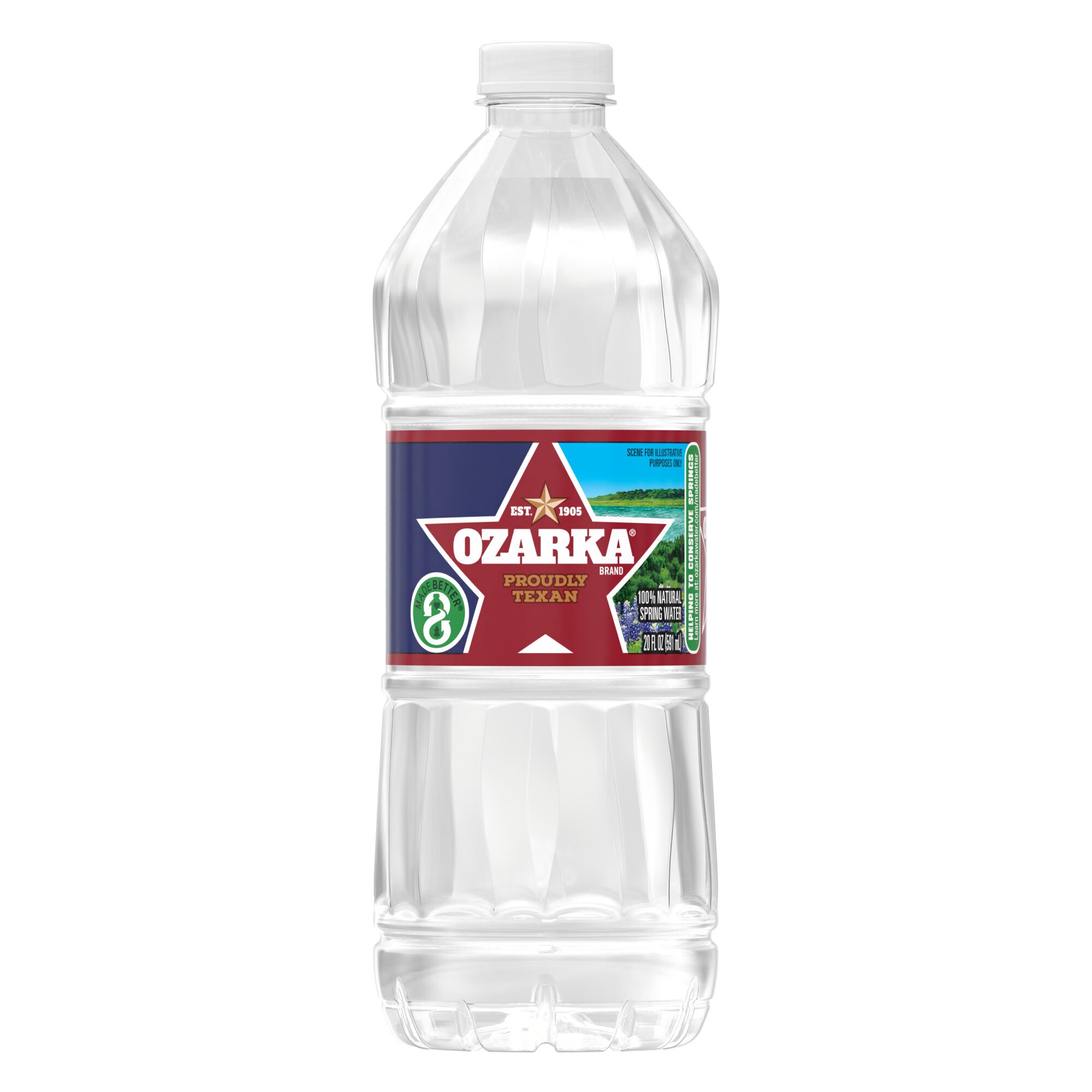 ozarka 100% Natural Spring Water Plastic Bottle