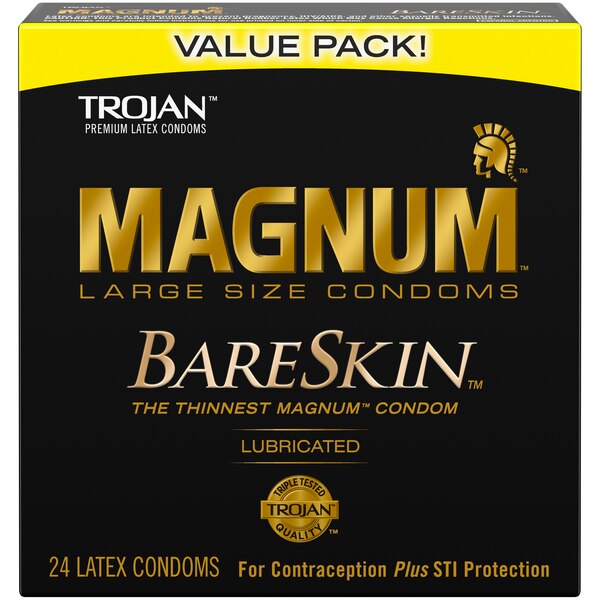 Trojan Magnum BareSkin Lubricated Large Condoms