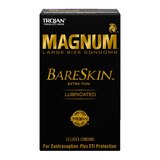 Trojan Magnum BareSkin Lubricated Large Condoms, thumbnail image 1 of 1