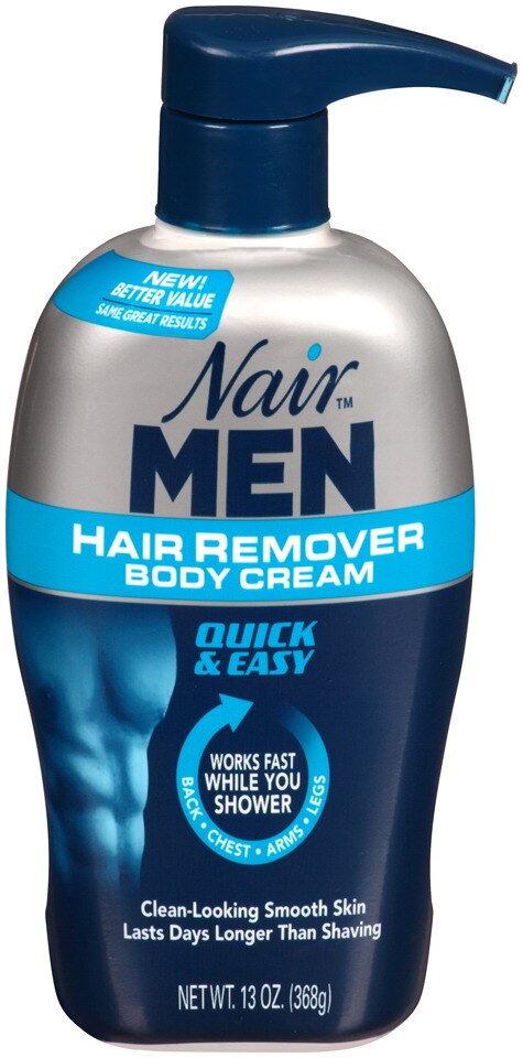 Nair Men Hair Remover Body Cream, 13 OZ