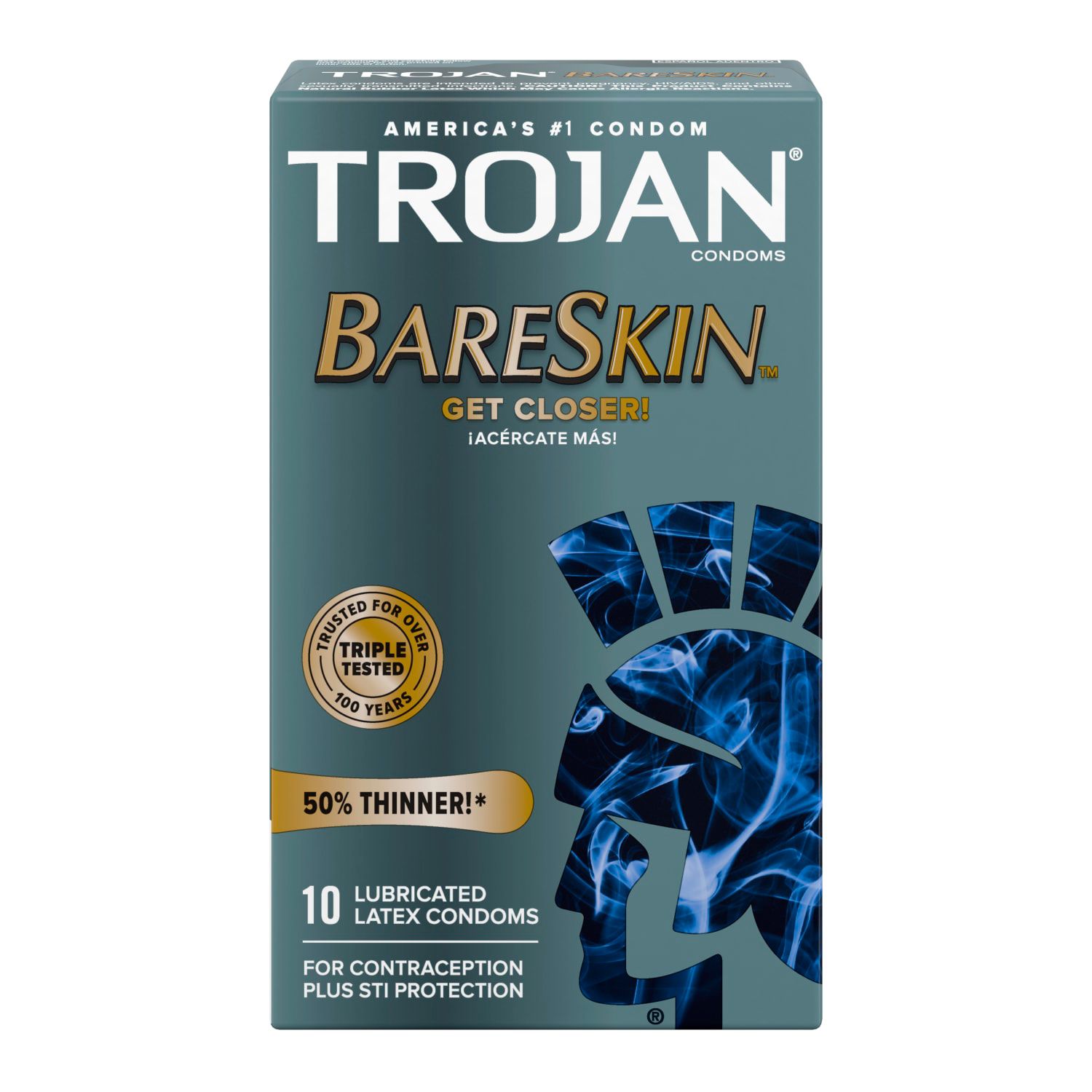 Trojan BareSkin Premium Lubricant Latex Condoms