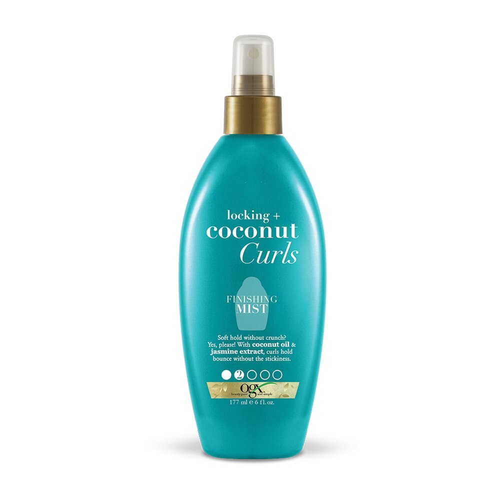 OGX Locking + Coconut Curls Finishing Mist, 6 OZ