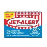 Jet-Alert Regular Strength 100 MG Caffeine Tablet, 120 CT, thumbnail image 1 of 5