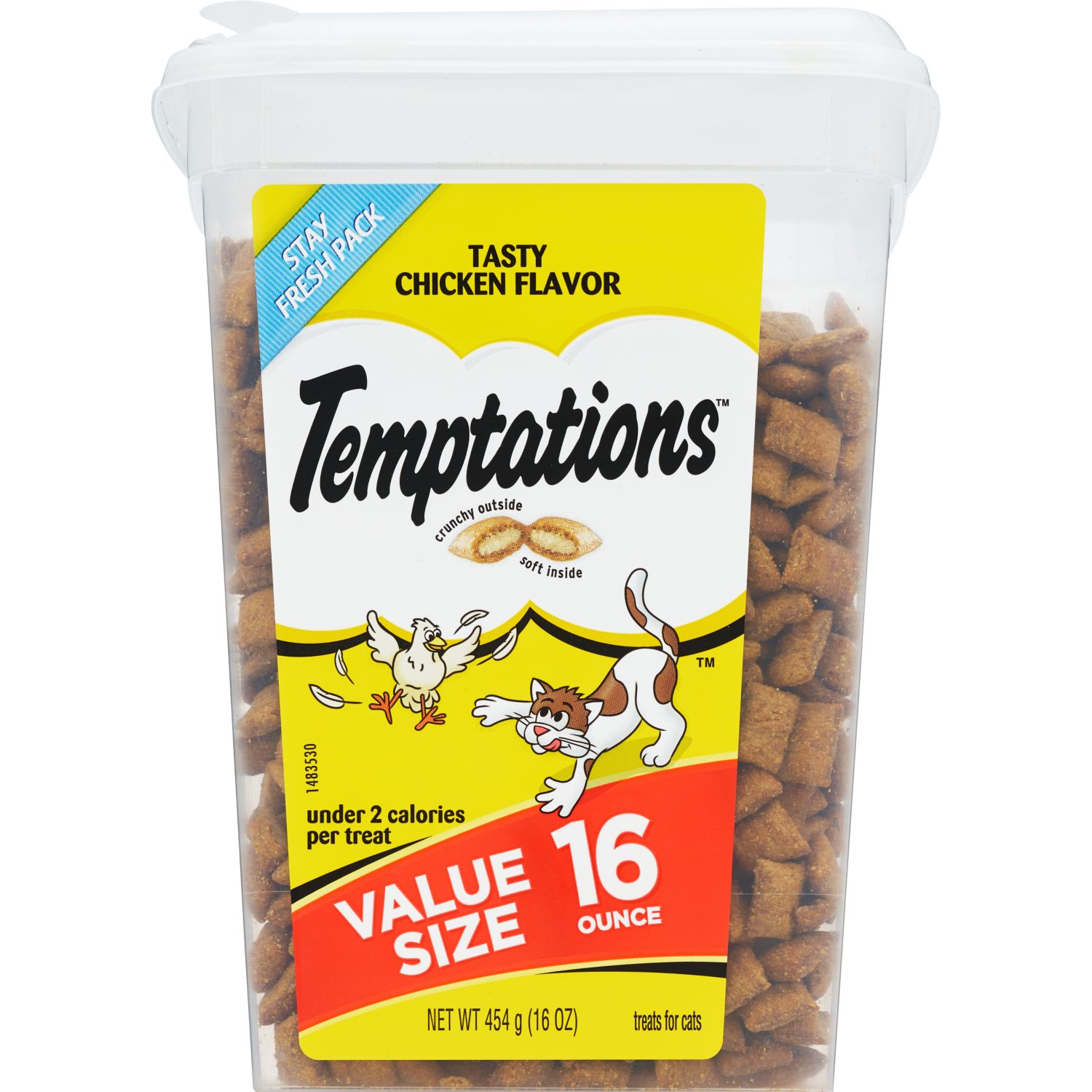 Temptations Whiskas Cat Treat Chicken, 16oz