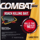 Combat Max Large Roach Killing Bait, 8 CT, thumbnail image 1 of 3